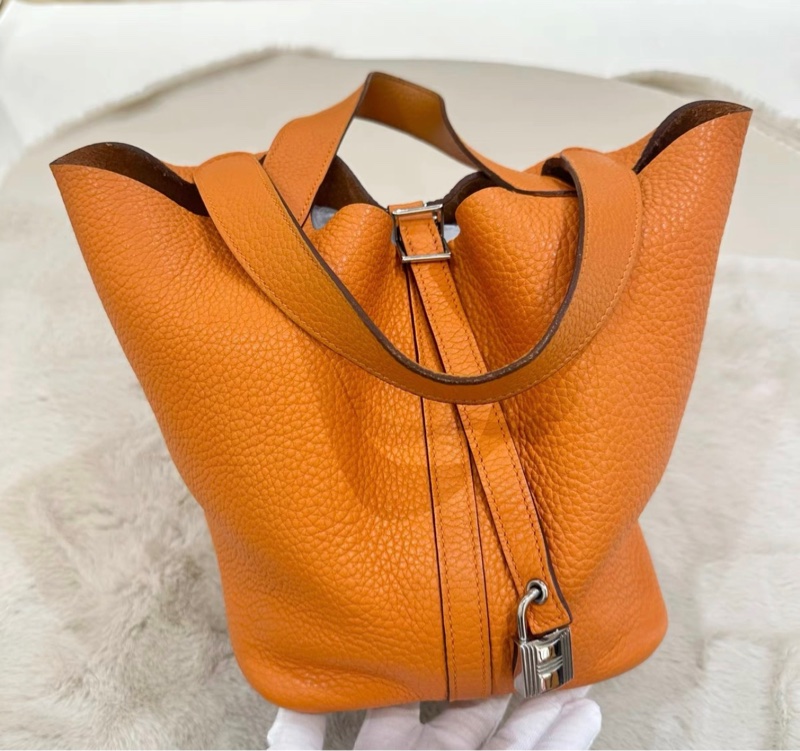 hermes 愛馬仕水桶包 picotin 菜籃子 18cm-2