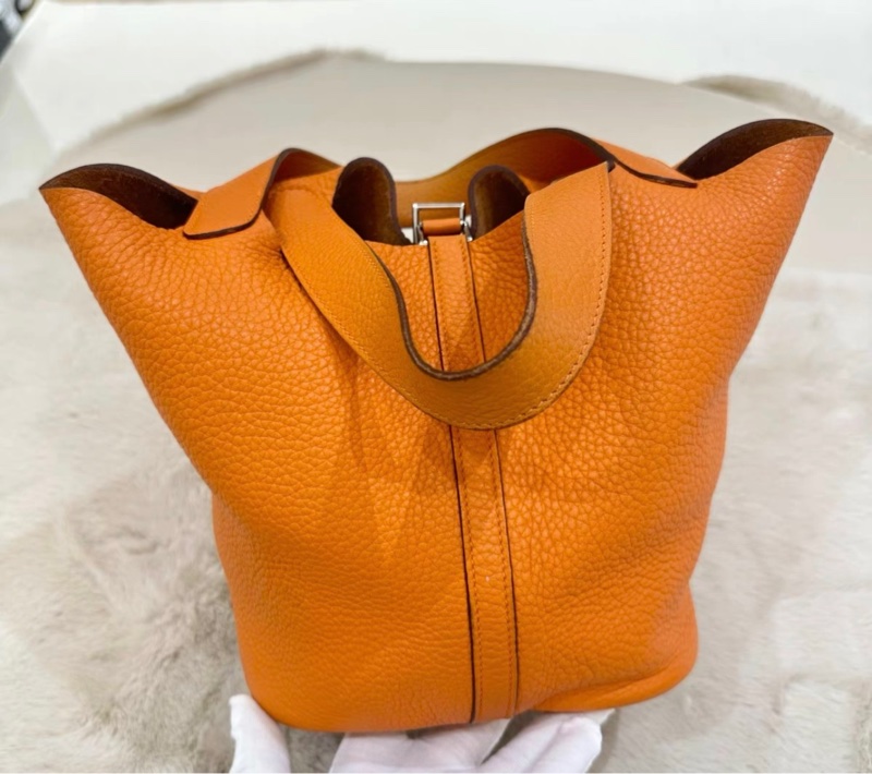 hermes 愛馬仕水桶包 picotin 菜籃子 18cm-3