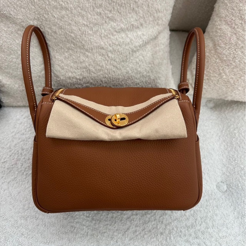 (全新）Hermes lindy26金棕 k刻-0