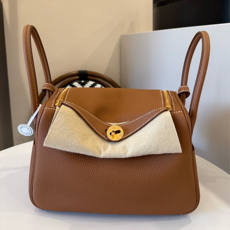 (全新）Hermes lindy26金棕 k刻-4
