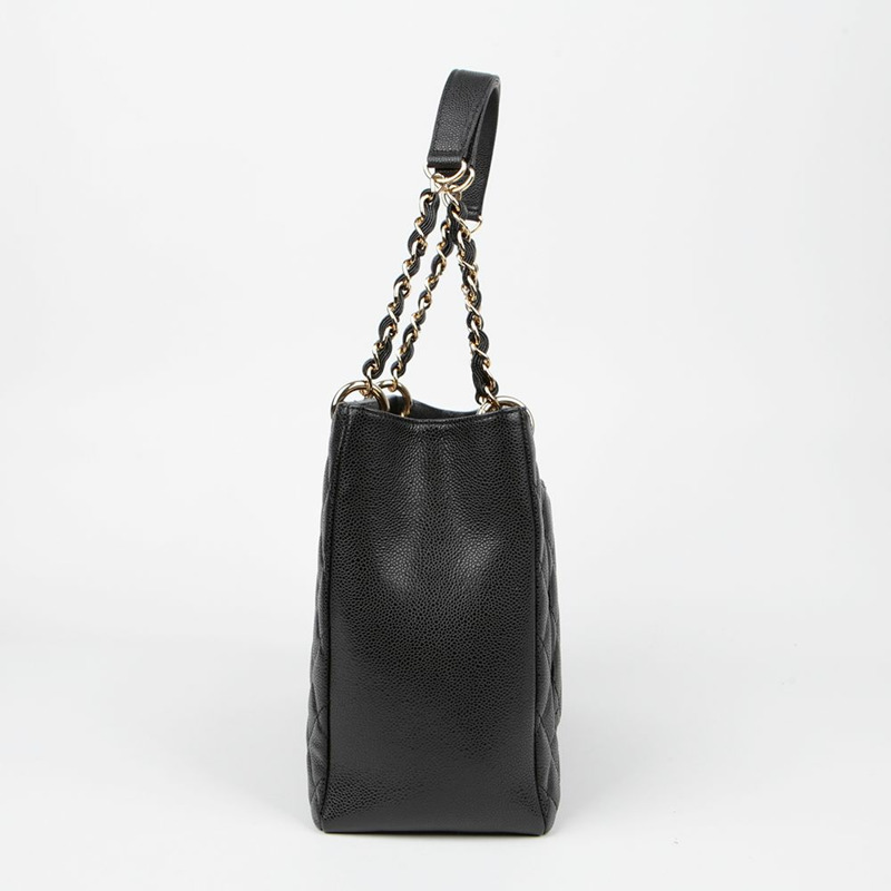 CHANEL Caviar Skin Grand 購物單肩包 A50995-4