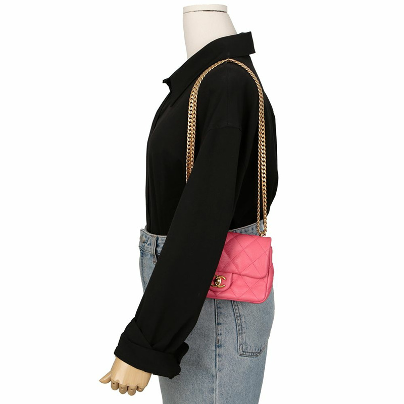 CHANEL AS3828 新款迷你心型球肩斜背包-10