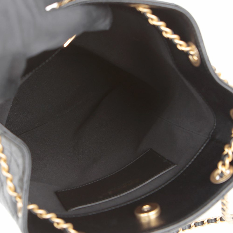 CHANEL AS5310 CC 標誌雙口袋背包-6