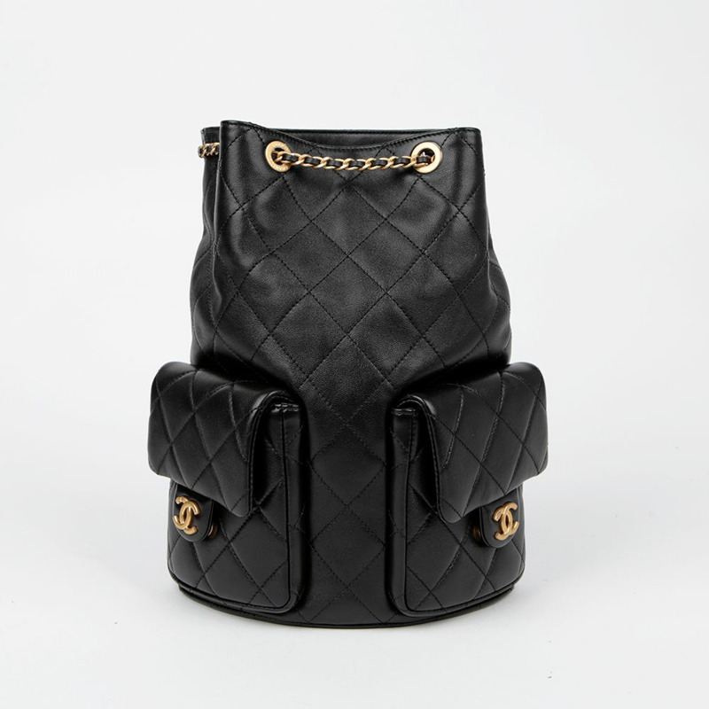 【包稅】CHANEL AS5310 CC Logo 雙口袋背包-0