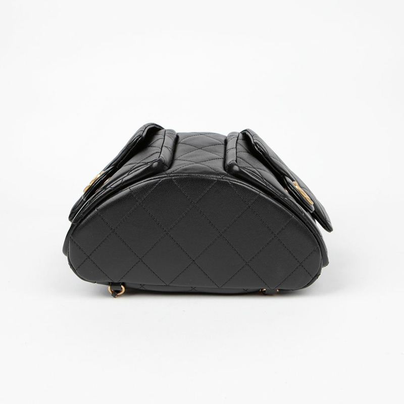 【包稅】CHANEL AS5310 CC Logo 雙口袋背包-3