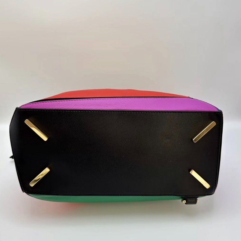 ️LOEWE 十週年多色典藏系列puzzle手提肩背斜背包 28*18*12 98新配件塵袋-2