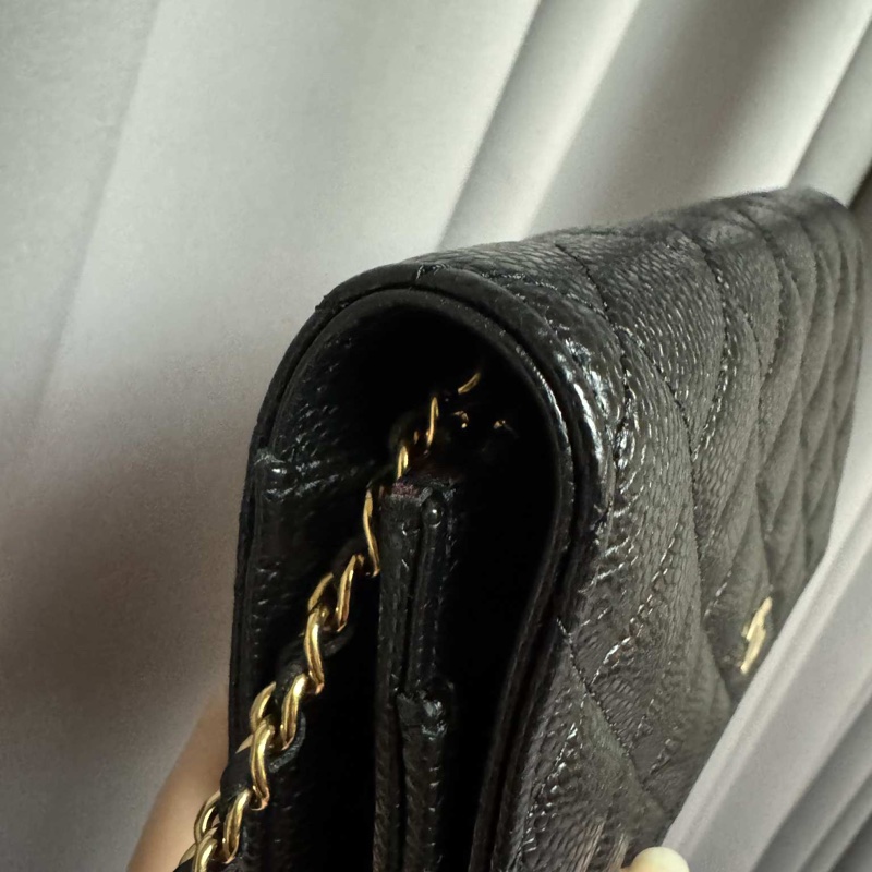 Chanel 荔枝牛皮woc-10