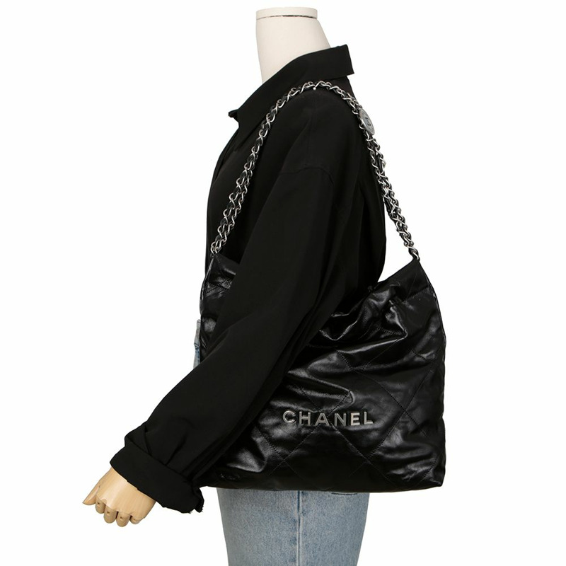 CHANEL AS3260 22 小號肩背包-10