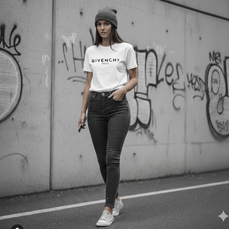 ✨ 雙11專屬・為生活加一點美好 ✨【GIVENCHY-紀梵希】 經典文字LOGO印花 T恤-0