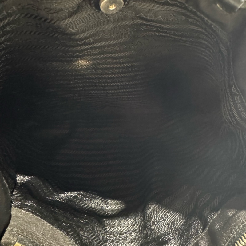 Prada 降落傘銀釦手提肩背包 (有保卡)-16