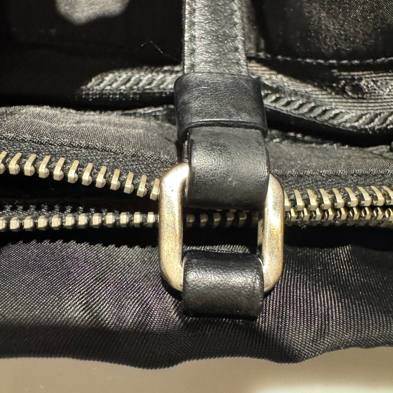 Prada 降落傘銀釦手提肩背包 (有保卡)-20