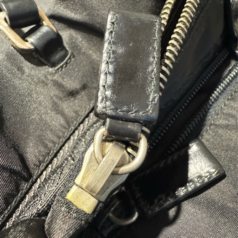 Prada 降落傘銀釦手提肩背包 (有保卡)-23