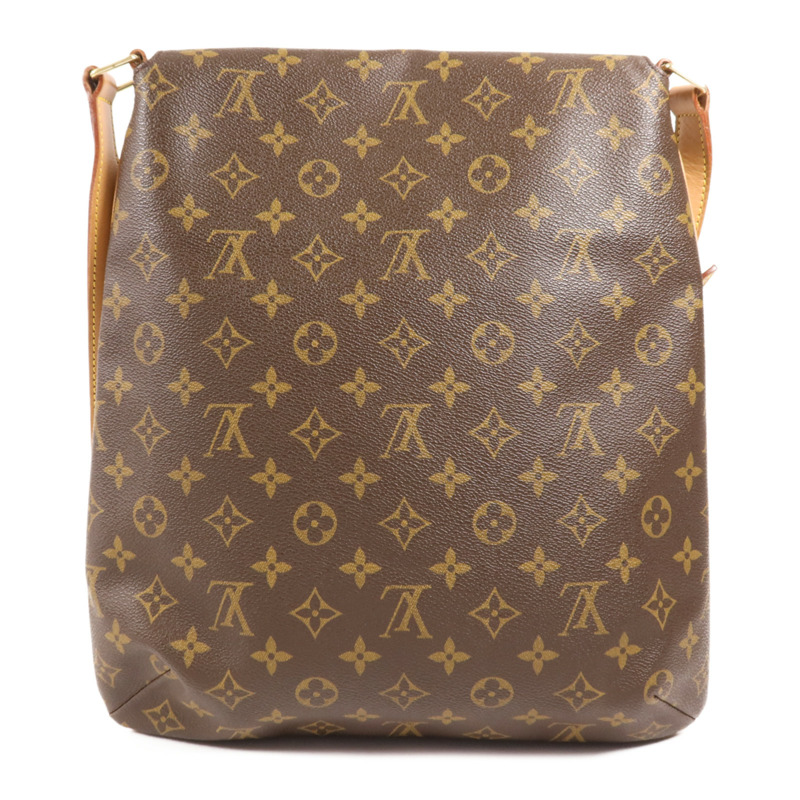 LOUIS VUITTON Monogram Musette金扣肩背袋-1