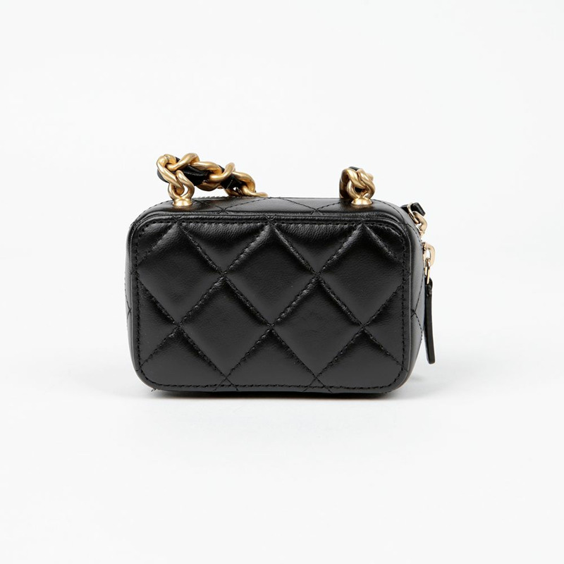 【包稅】CHANEL AP2738 CC Logo 迷你鏈條單肩斜背包-3