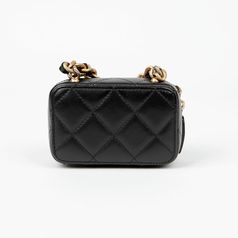 CHANEL AP2738 CC 標誌迷你鏈肩斜背包-3