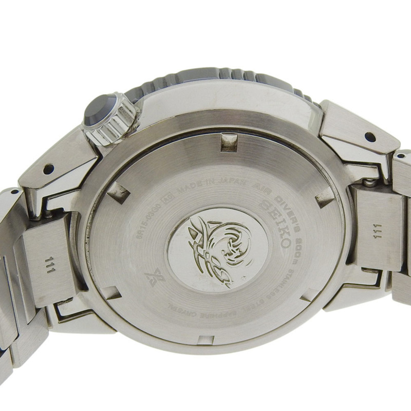 Seiko Prospex 潛水錶，200 米，日期，6R15 03G0 SBDC039，黑色錶盤，不鏽鋼，自動，45 毫米，男士-3
