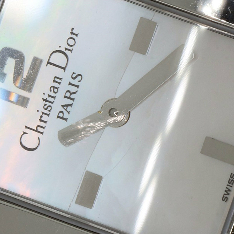 Christian Dior D78-1093 Malice 粉紅藍寶石不鏽鋼琺瑯女錶-20