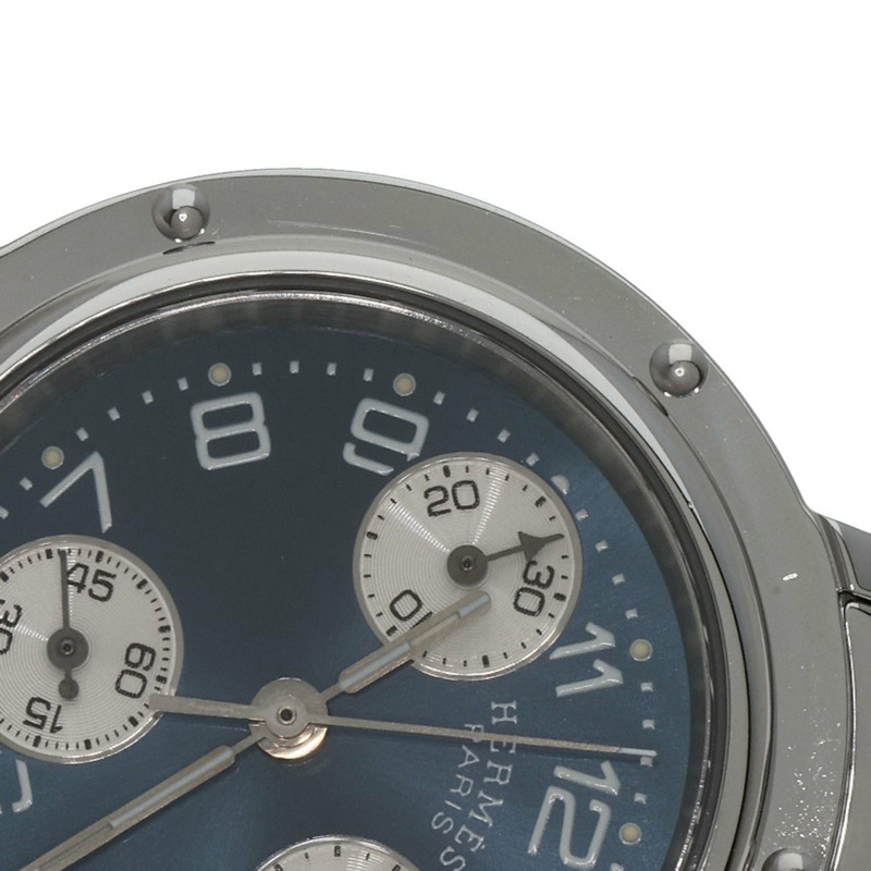 Hermès CL1.310 Clipper 計時碼錶 不鏽鋼/SS 女士腕錶-19