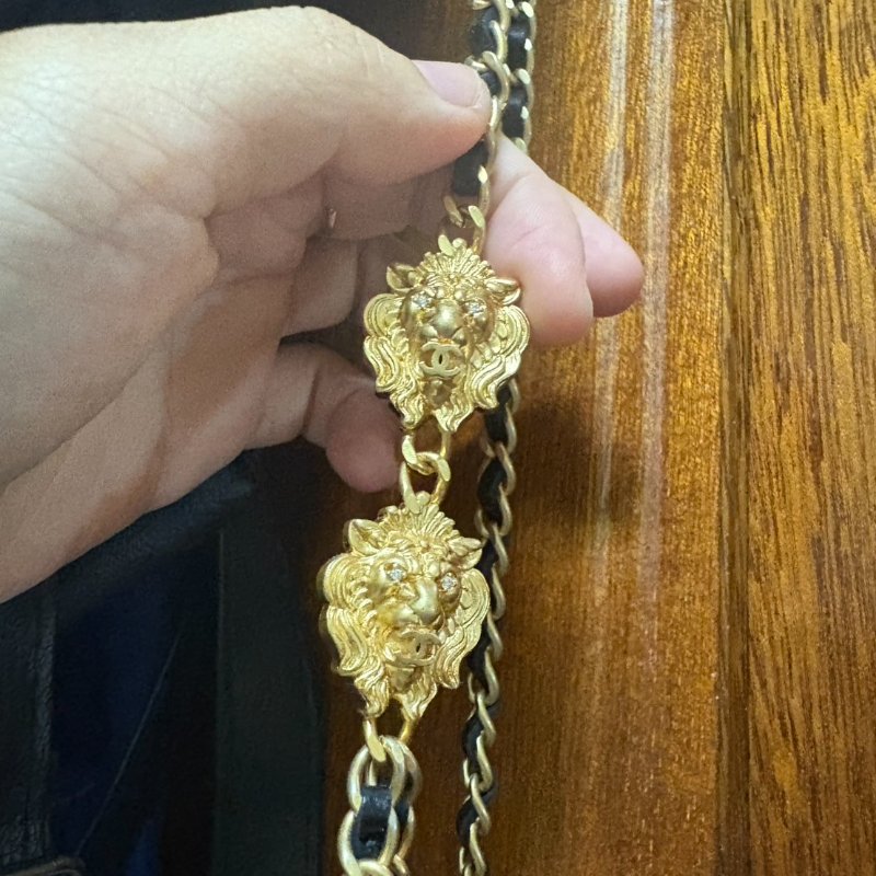 chanel 香奈兒獅子頭 小廢包 正品 芯片款 AP3425-4