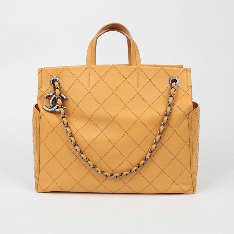 【包稅】CHANEL A94232 野性縫線 Campon 手提單肩包-1