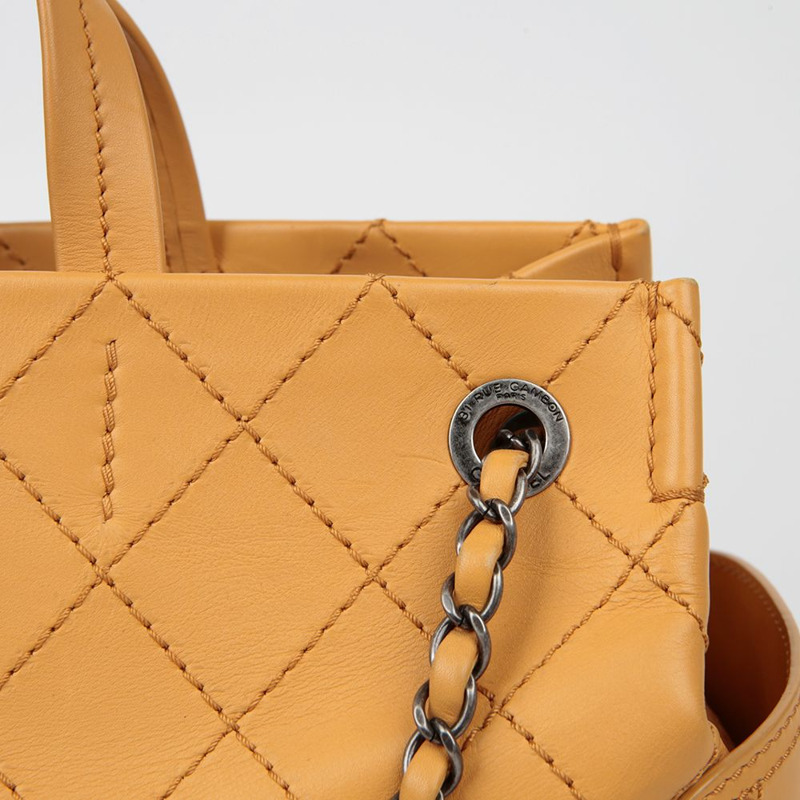 【包稅】CHANEL A94232 野性縫線 Campon 手提單肩包-5