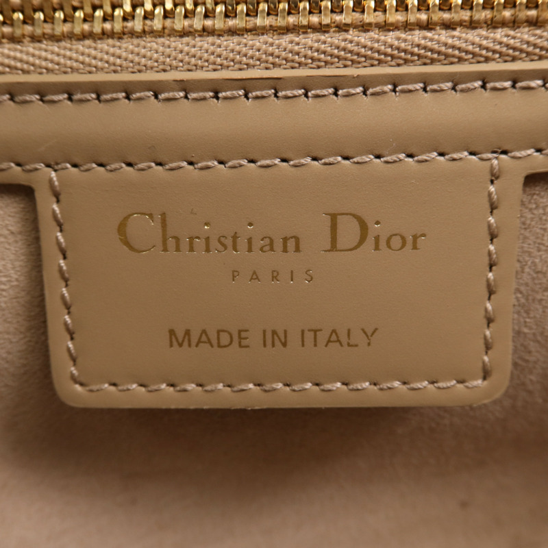 Dior 牛皮皮革Diorcamp Small金扣肩背袋-10