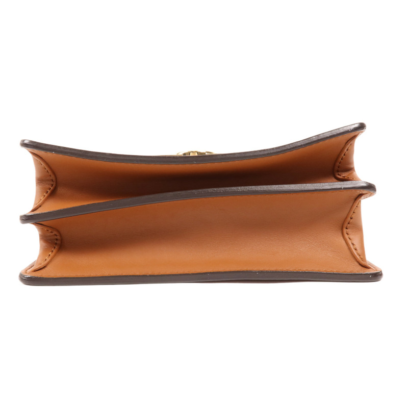 LOUIS VUITTON Monogram Reverse Mini Dauphine金扣肩背袋-3