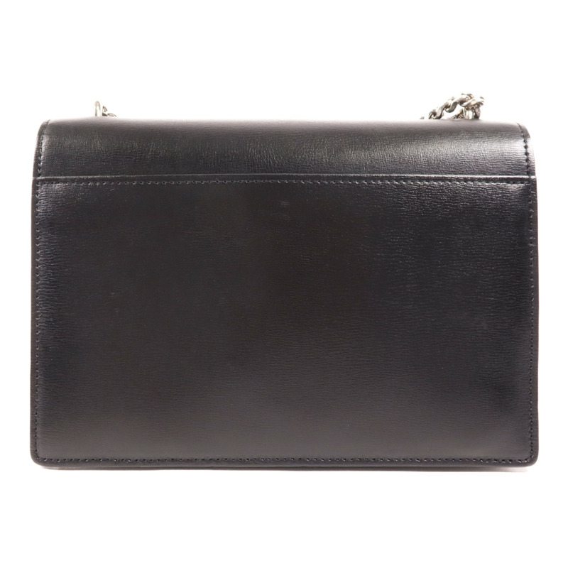 YVES SAINT LAURENT 牛皮皮革Sunset Medium銀扣肩背袋-1