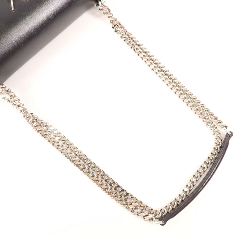 YVES SAINT LAURENT 牛皮皮革Sunset Medium銀扣肩背袋-4