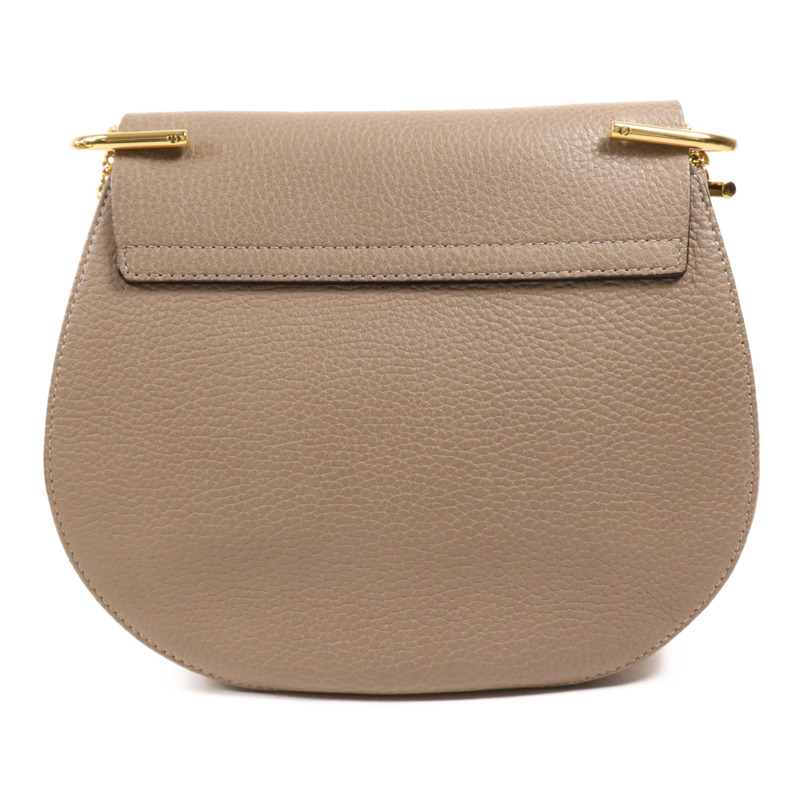 Chloe 牛皮皮革Drew Bag金扣鏈帶肩背袋-1