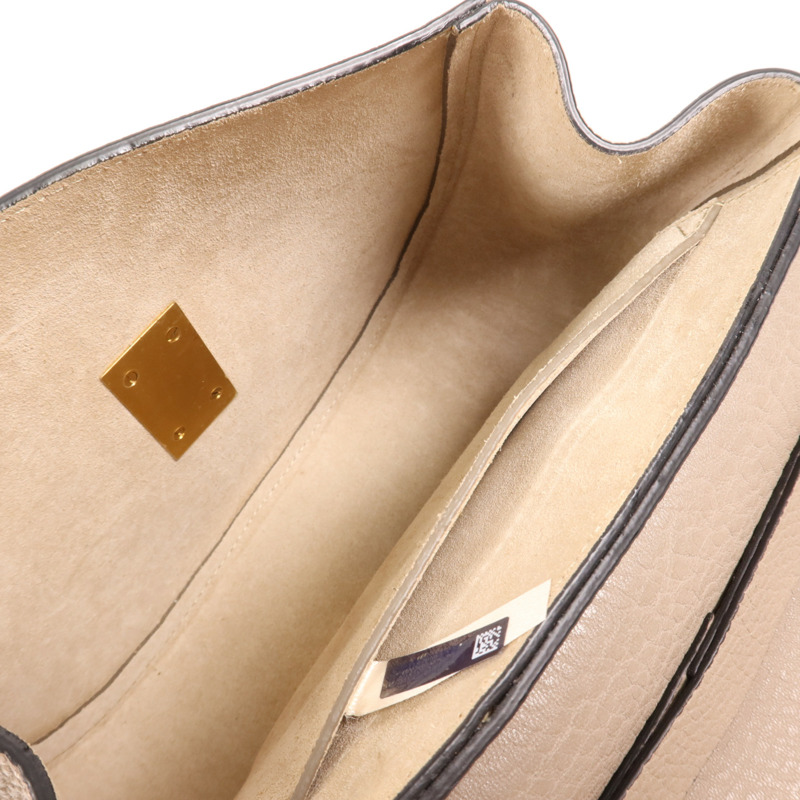 Chloe 牛皮皮革Drew Bag金扣鏈帶肩背袋-9