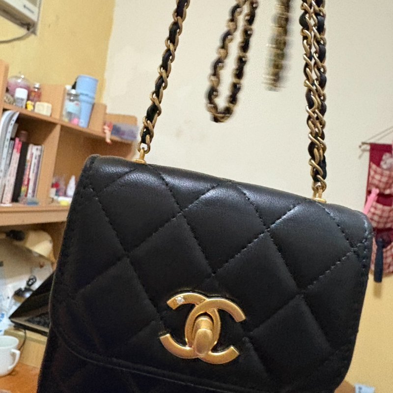 chanel 獅子頭小廢包3425-0