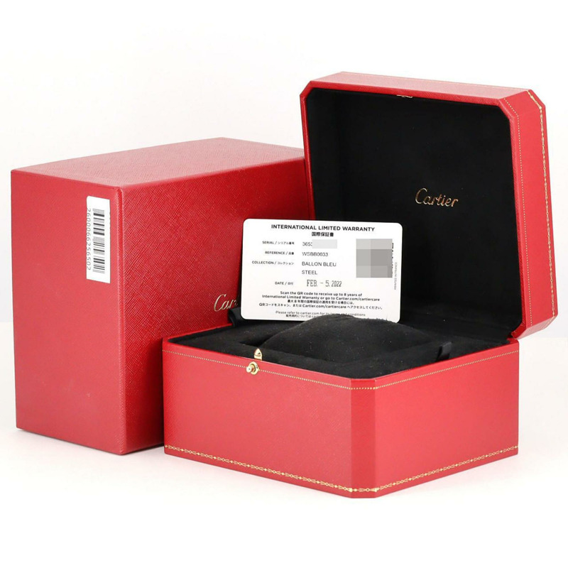 卡地亞 Ballon Bleu WSBB0033 不鏽鋼石英腕錶-7