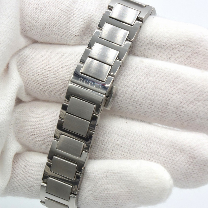 GUCCI Interlocking G 29mm 手錶,玫瑰金和銀色,石英,電池供電,女士-5