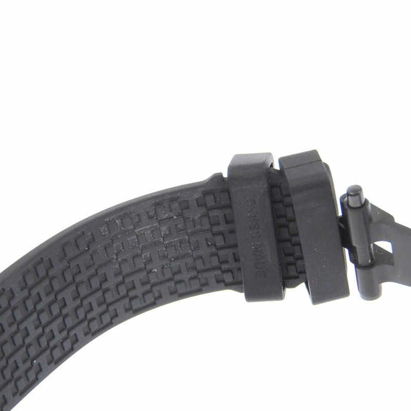 Hermès H08 Date 腕錶，機芯 H1837 SP1.745，鈦金屬和橡膠，自動上鍊，模擬顯示，黑色錶盤，日期顯示，女士-6