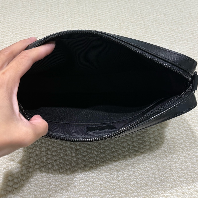 Louis Vuitton - 黑色牛皮壓紋DUO二合一郵差包-9