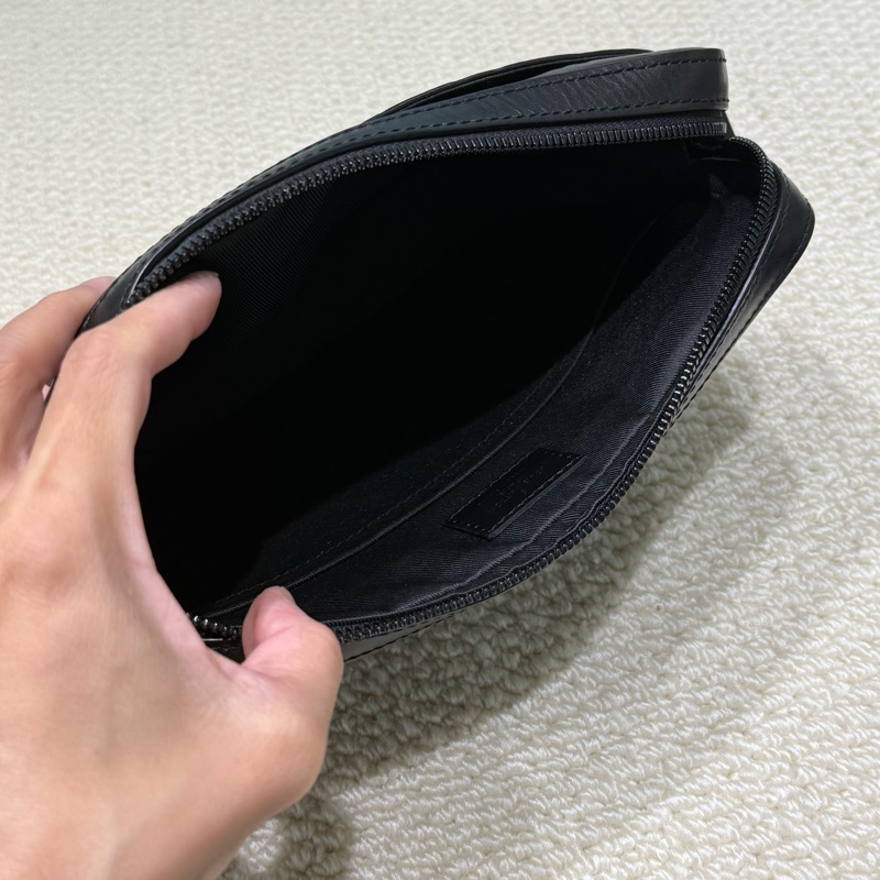 Louis Vuitton - 黑色牛皮壓紋DUO二合一郵差包-10