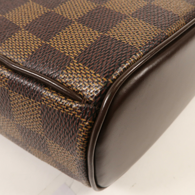 LOUIS VUITTON Damier Ebene Ipanema GM金扣肩背袋-9