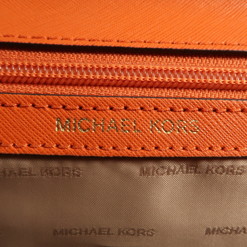 Michael Kors 牛皮皮革Shoulder Bag金扣手挽肩背兩用袋-11