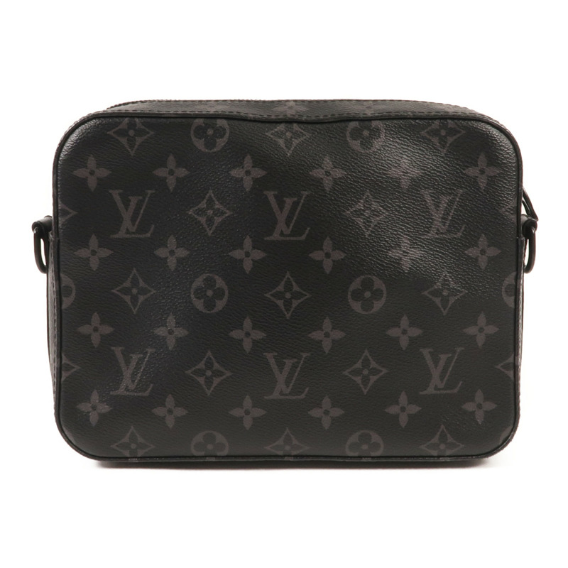 LOUIS VUITTON Monogram Eclipse Steamer肩背袋-1