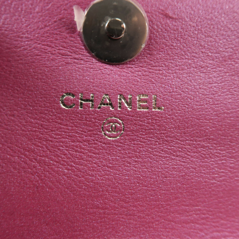 CHANEL 漆皮皮革Handbag銀扣手挽袋-10