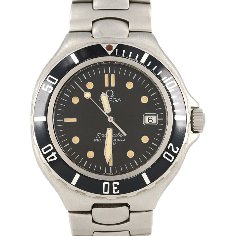 歐米茄海馬200 2850.50不鏽鋼石英腕錶-0