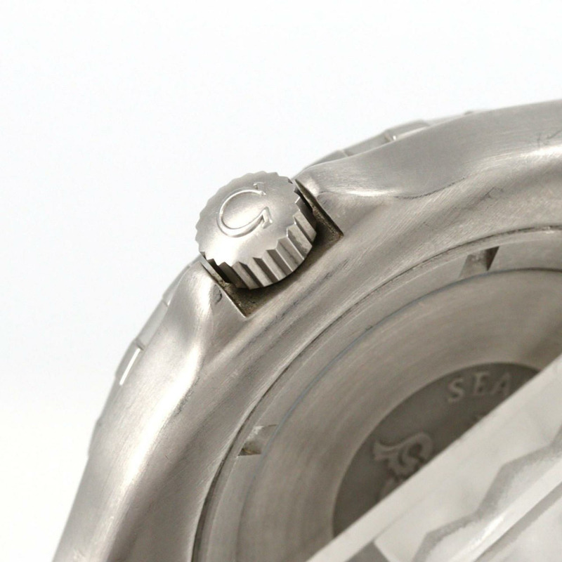 歐米茄海馬200 2850.50不鏽鋼石英腕錶-3