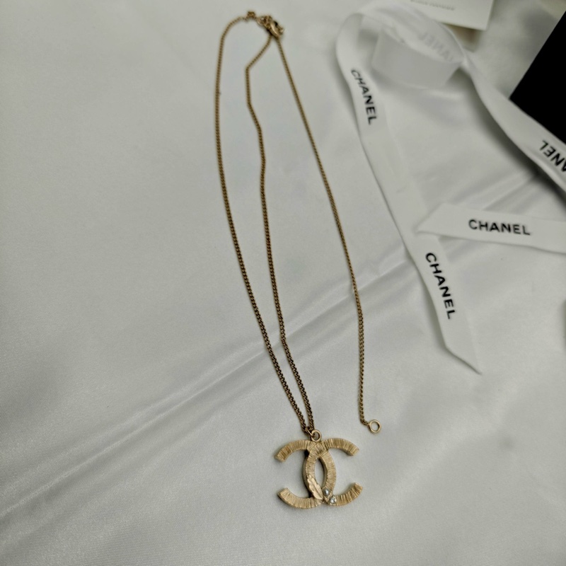 Chanel香奈兒 經典雙c項鍊 可長可短-2
