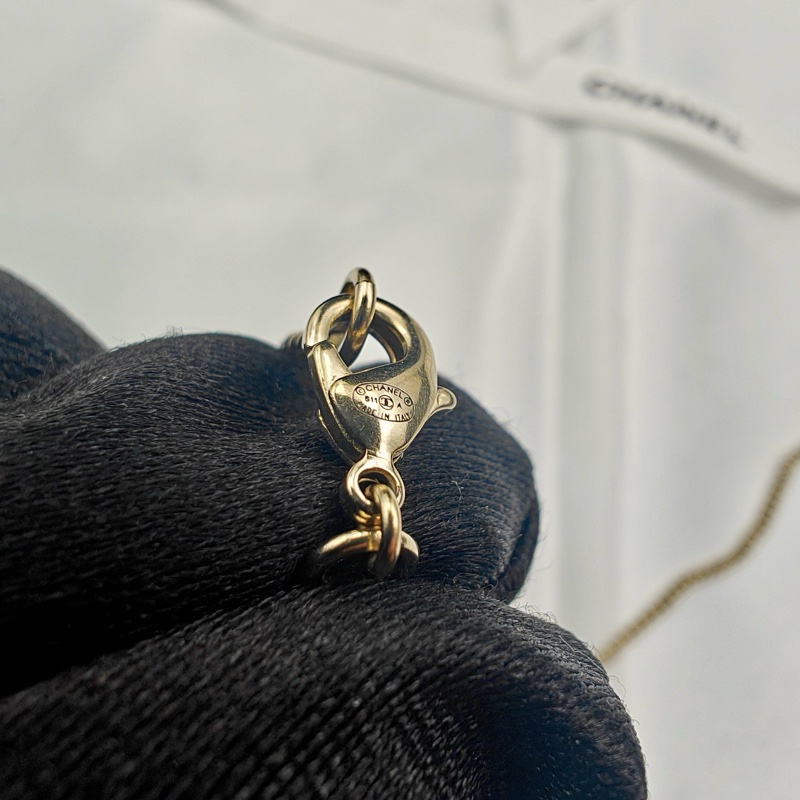 Chanel香奈兒 經典雙c項鍊 可長可短-5