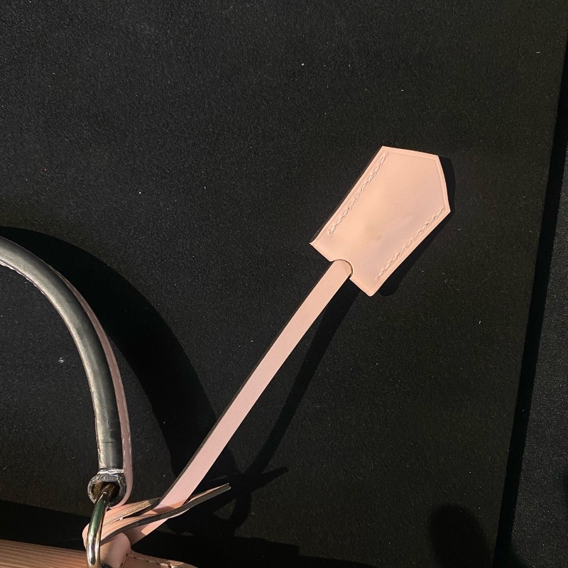 LV/路易威登 克魯尼 Cluny bb水波紋櫻花粉 手提包 肩背包-24