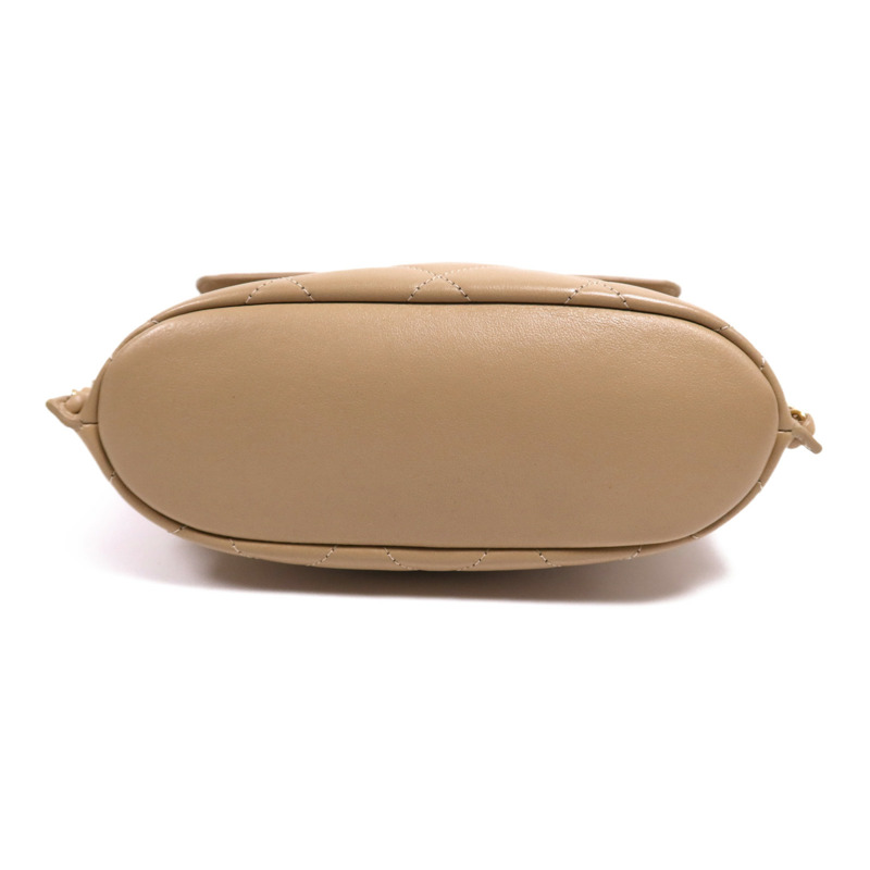 CHANEL 牛皮皮革Chain Shoulder Bag金扣鏈帶肩背袋-3