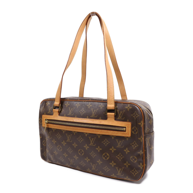 LOUIS VUITTON Monogram Cite GM金扣肩背袋-2