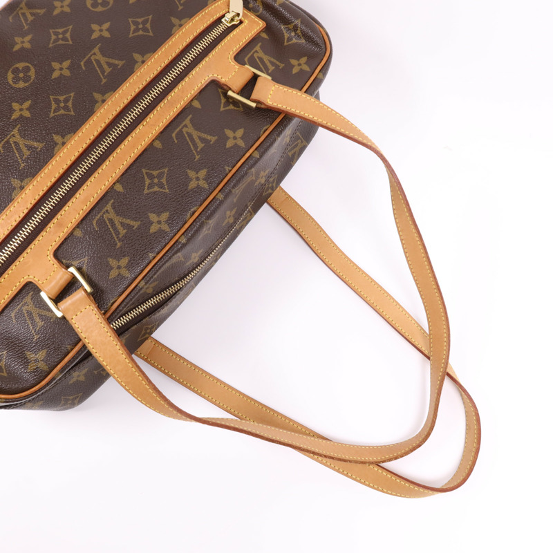 LOUIS VUITTON Monogram Cite GM金扣肩背袋-7