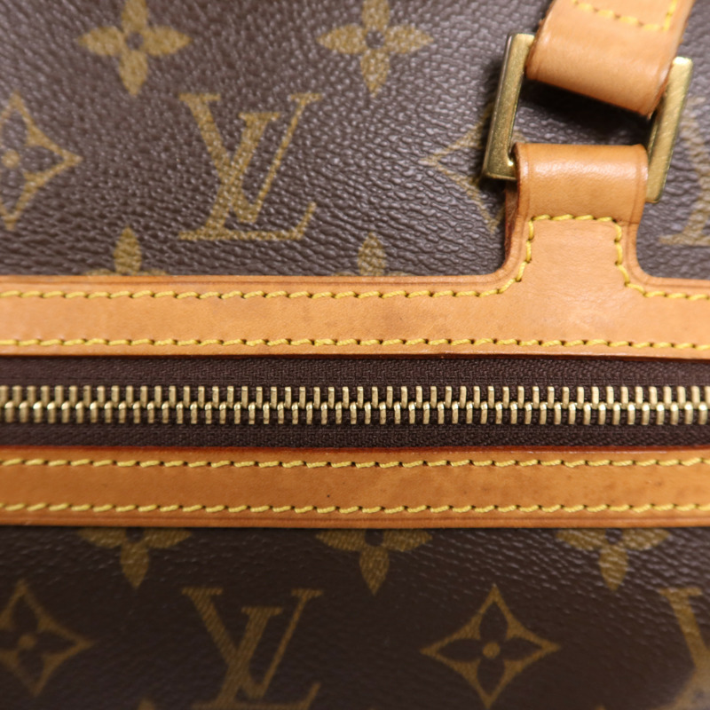 LOUIS VUITTON Monogram Cite GM金扣肩背袋-13